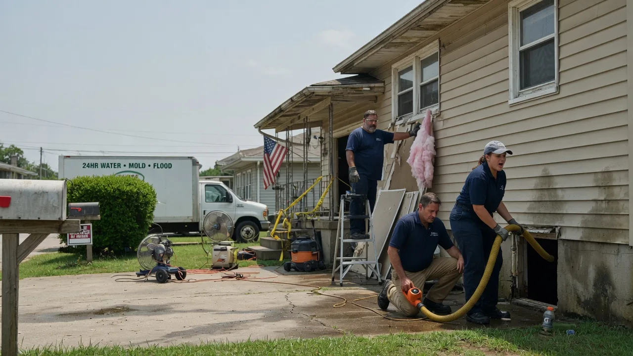 Water Damage Repair in Leakesville, MS near me